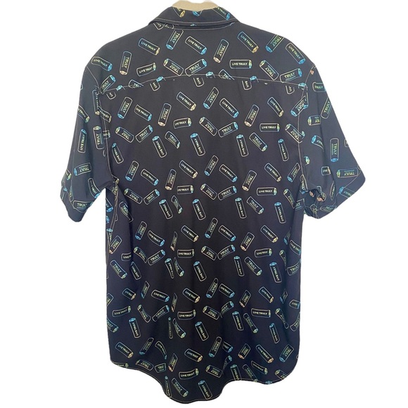 NWOT Truly Hard Seltzer Casual Short Sleeve Shirt Sz M - Picture 6 of 9